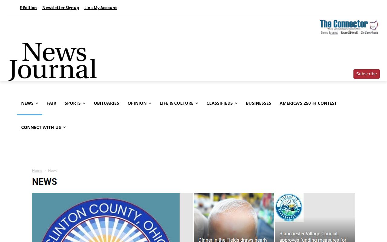 Clinton County arrest news source at the Wilmington News Journal